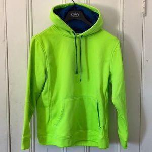 Neon Green Athletic Hoodie